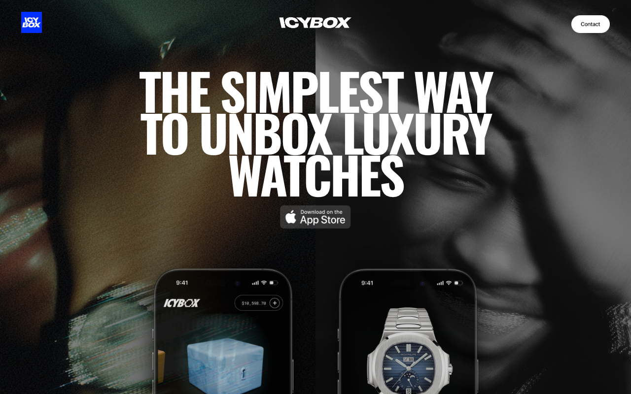 IcyBox homepage